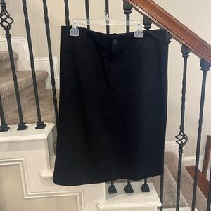 NWT Maeve by Anthropologie Black Skirt-Size XL